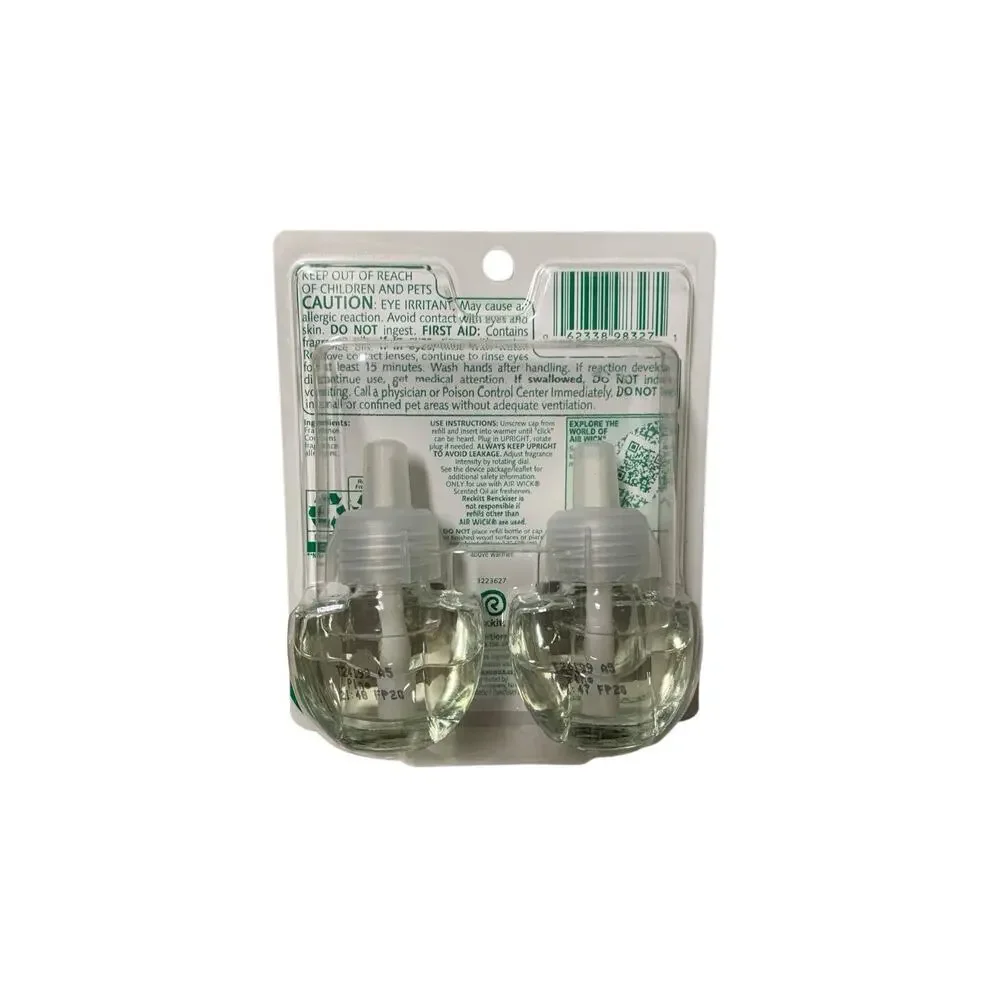 (3) Air Wick Plug‎ in Scented Oil Refills Limited Edition Fresh Pine & Juniper